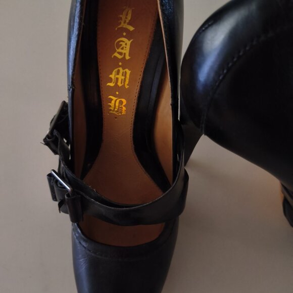 Women's LAMB pumps Black size 7 - Picture 3 of 7